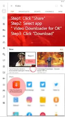 Download Hack Video downloader for ok.ru MOD APK? ver. 9