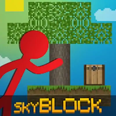 Download Stickman vs Multicraft: Skyblock Craft MOD APK [Free Shopping] for Android ver. 1.2.5
