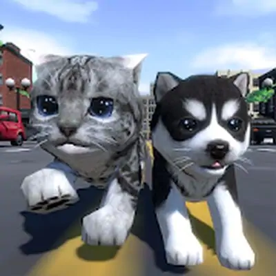 Download Cute Pocket Cat And Puppy 3D MOD APK [Mega Menu] for Android ver. 1.0.8.4