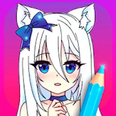 Download Anime Manga Coloring Pages with Animated Effects MOD APK [Unlimited Coins] for Android ver. 4.5