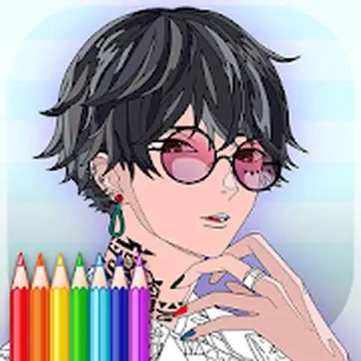 Download Kawaii Anime Boy Coloring Book MOD APK [Free Shopping] for Android ver. 2.1