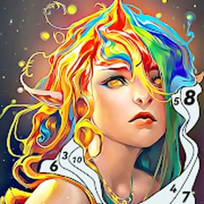 Download Elf Color by Number Paint Game MOD APK [Mega Menu] for Android ver. 1.3