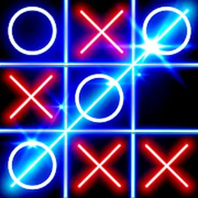 Download Tic Tac Toe Glow MOD APK [Unlimited Money] for Android ver. Varies with device