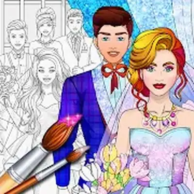 Download Wedding Coloring Dress Up Game MOD APK [Unlimited Money] for Android ver. 1.8