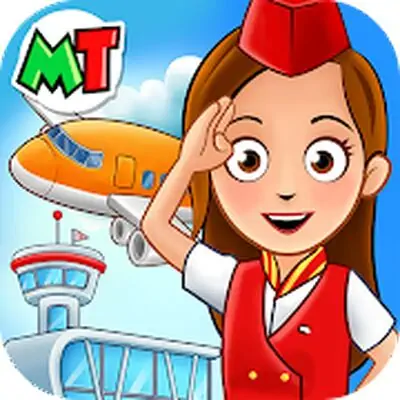 My Town: Airport game for kids