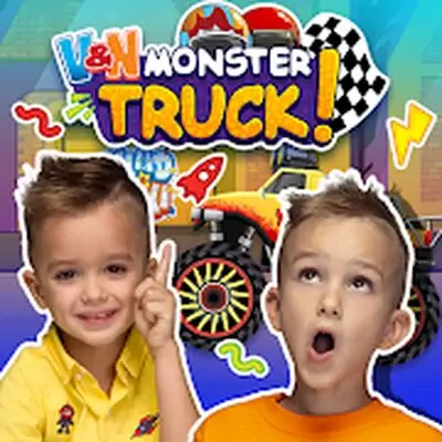Download Monster Truck Vlad & Niki MOD APK [Free Shopping] for Android ver. 1.3.5