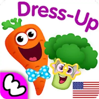 Download Funny Food DRESS UP games for toddlers and kids!