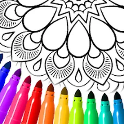 Download Mandala Coloring Pages MOD APK [Free Shopping] for Android ver. 17.2.0