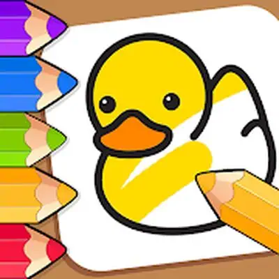 Download Baby Coloring games for kids with Glow Doodle MOD APK [Unlimited Coins] for Android ver. 1