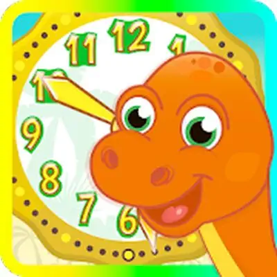 Dino Time: free learning clock and time for kids