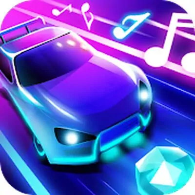 Download Beat Racing：Car & EDM MOD APK [Free Shopping] for Android ver. 1.6.5
