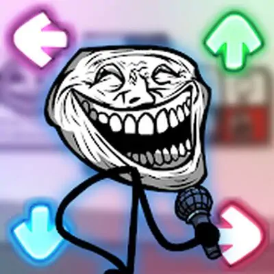 Download Trollge vs FNF: Troll Face Friday Night Funkin Mod MOD APK [Free Shopping] for Android ver. 0.0.1