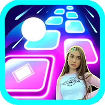 Download Lady Diana Magic Tiles Hop Edm Rush MOD APK [Mega Menu] for Android ver. 1.3