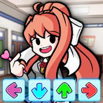 Download Monika Doki Club FNF Battle MOD APK [Free Shopping] for Android ver. 0.0.1