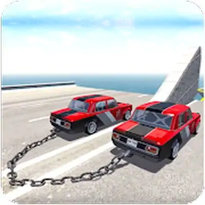 Download Chained Cars Against Ramp 3D MOD APK [Free Shopping] for Android ver. Varies with device