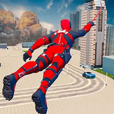 Download Miami Rope Hero Spider Games MOD APK [Unlimited Money] for Android ver. 1.1.3