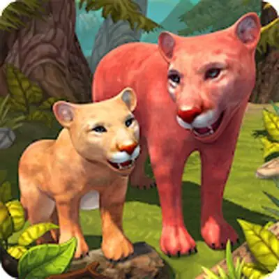 Download Mountain Lion Family Sim : Animal Simulator MOD APK [Free Shopping] for Android ver. 1.8.4