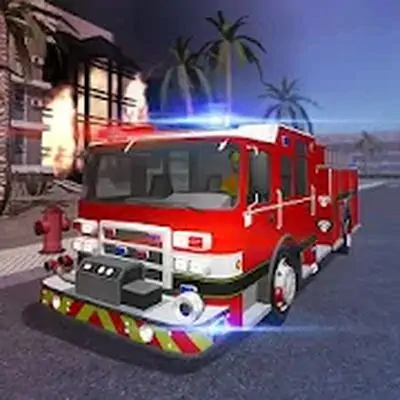 Download Fire Engine Simulator MOD APK [Free Shopping] for Android ver. 1.4.8