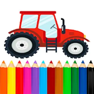 Coloring Tractor