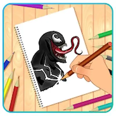Download How To Draw Superhero Venom MOD APK [Unlocked] for Android ver. 1.0