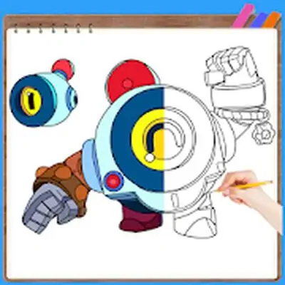 Download Howto Draw BrawlStar Character MOD APK [Premium] for Android ver. 302