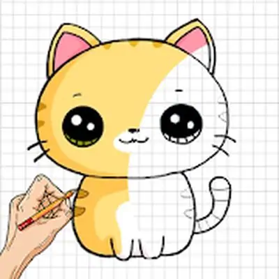 Download How to Draw Kawaii animals Drawing Tutorial MOD APK [Unlocked] for Android ver. 3.1