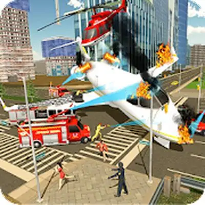Download Airplane Fire Fighter Ambulance Rescue Simulator MOD APK [Ad-Free] for Android ver. 1.2