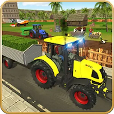 Virtual Farmer Tractor: Modern Farm Animals Game