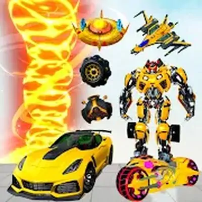 Download Robot tornado transform Shooting games 2020 MOD APK [Premium] for Android ver. Varies with device