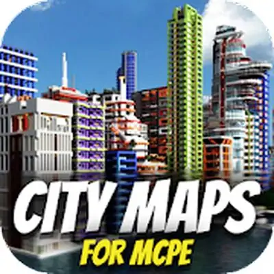 City maps for MCPE. Modern city map.