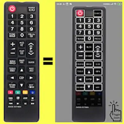 SAMSUNG TV IR Like Remote SIMPLE