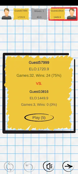 Tic Tac Toe Online: Mega XO [МОД: Деньги, Монеты и Меню MOD] Screenshot 3