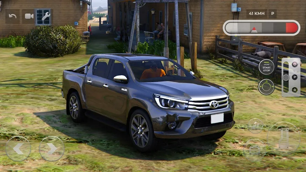 Toyota Hilux 4x4 Mountain Ride (Тойота Хайлюкс 44 Поездка по горам) [МОД: Много монет, Открытые уровни и Мега MOD] Screenshot 1