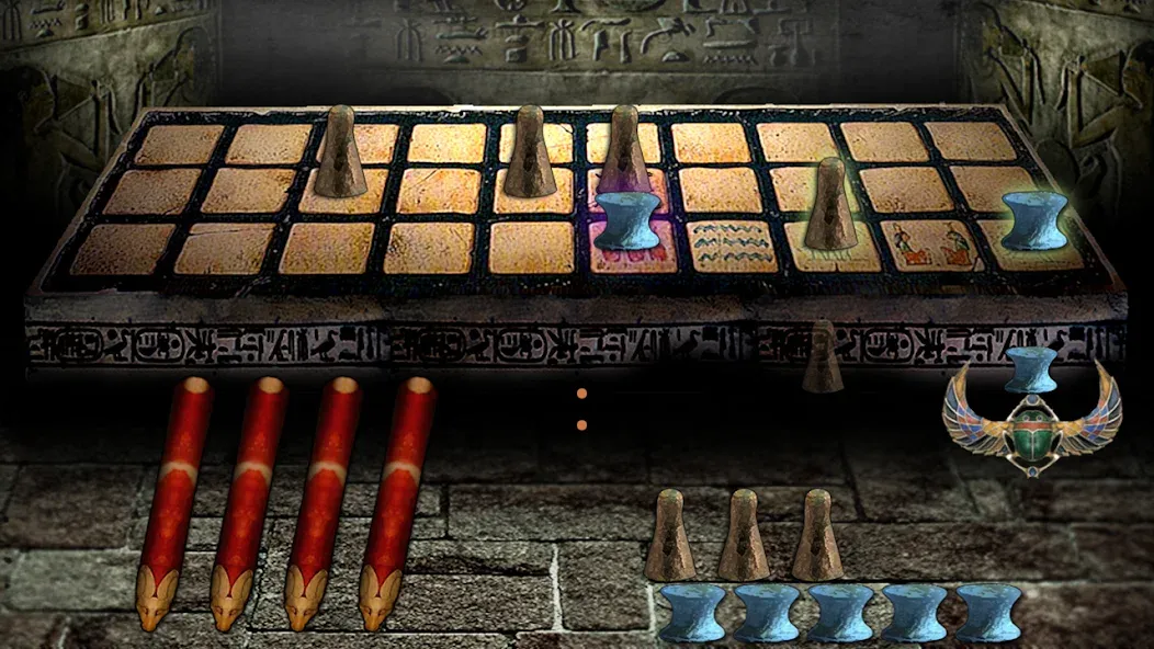 Egyptian Senet (Ancient Egypt) [МОД: Меню, Бесконечные монеты и Открытые уровни] Screenshot 3