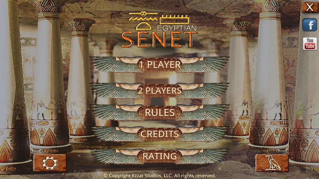 Egyptian Senet (Ancient Egypt) [МОД: Меню, Бесконечные монеты и Открытые уровни] Screenshot 4