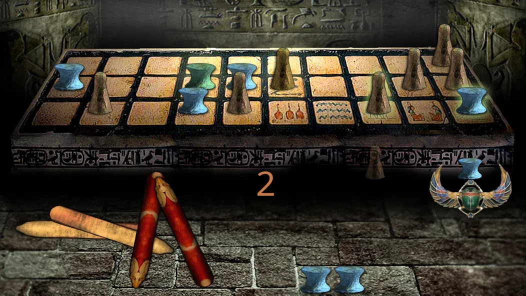 Egyptian Senet (Ancient Egypt) [МОД: Меню, Бесконечные монеты и Открытые уровни] Screenshot 5