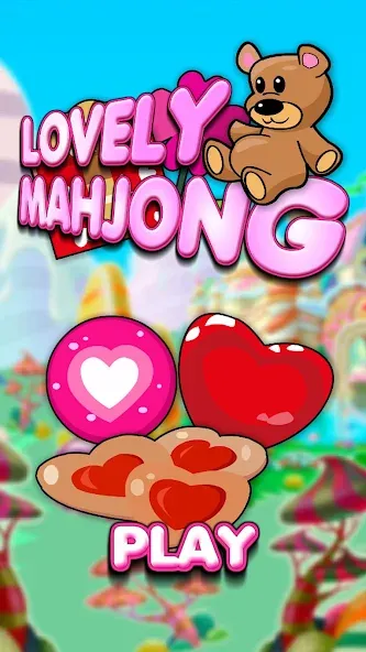 Lovely Mahjong [МОД: Деньги, Монеты и Меню MOD] Screenshot 3