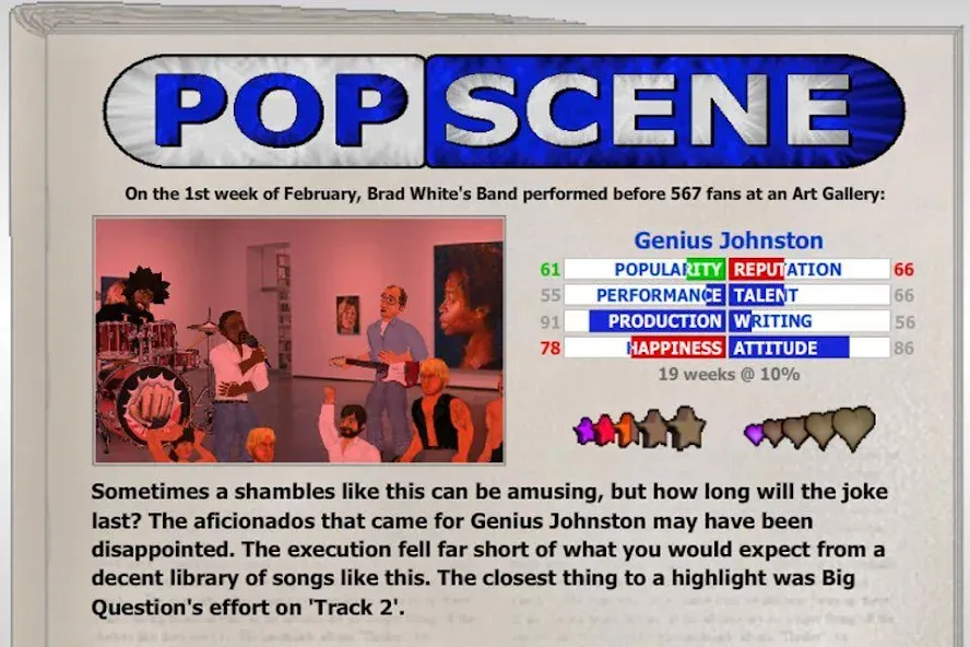 Popscene (Попсцена) [МОД: Бесконечные деньги, Монеты и Мега MOD] Screenshot 4
