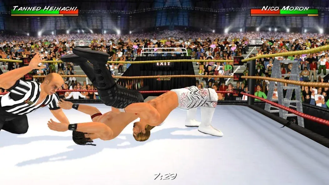 Wrestling Revolution 3D (Реслинг Революшн 3Д) [МОД: Деньги, Монеты и Меню MOD] Screenshot 2