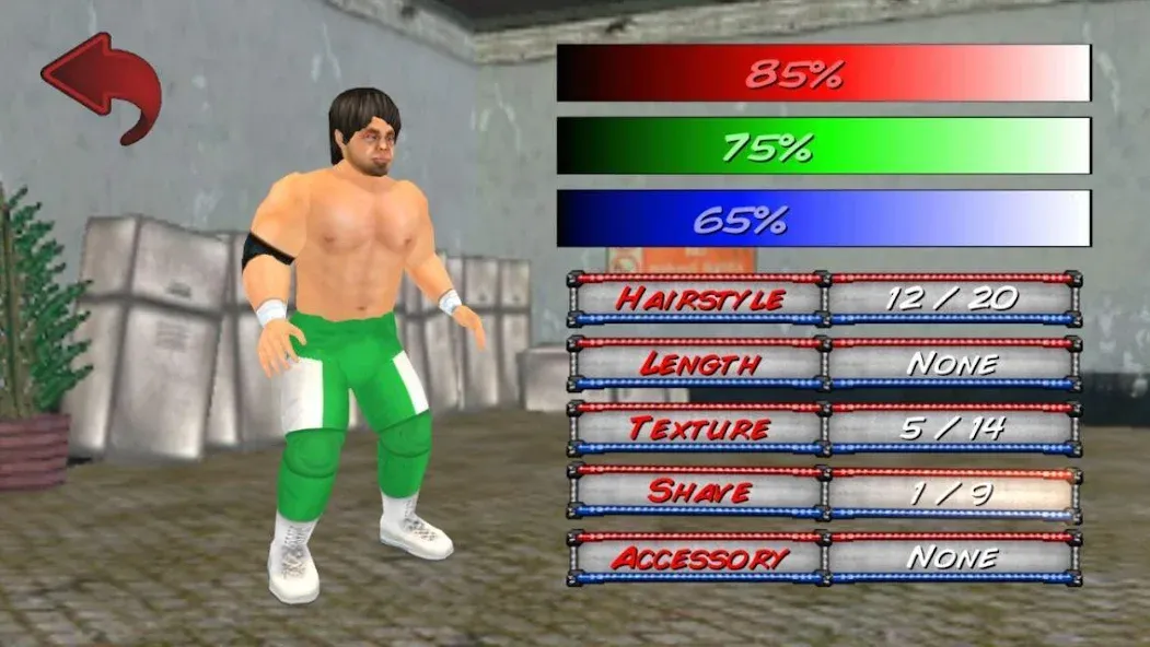 Wrestling Revolution 3D (Реслинг Революшн 3Д) [МОД: Деньги, Монеты и Меню MOD] Screenshot 4