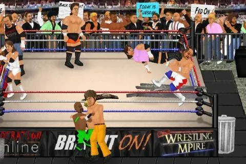 Wrestling Revolution (Реслинг Революшн) [МОД: Все открыто, Дополнительные деньги и Меню MOD] Screenshot 1