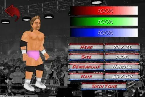 Wrestling Revolution (Реслинг Революшн) [МОД: Все открыто, Дополнительные деньги и Меню MOD] Screenshot 2