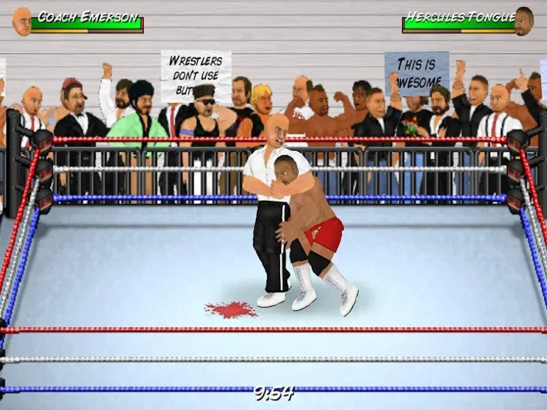 Wrestling Revolution (Реслинг Революшн) [МОД: Все открыто, Дополнительные деньги и Меню MOD] Screenshot 3