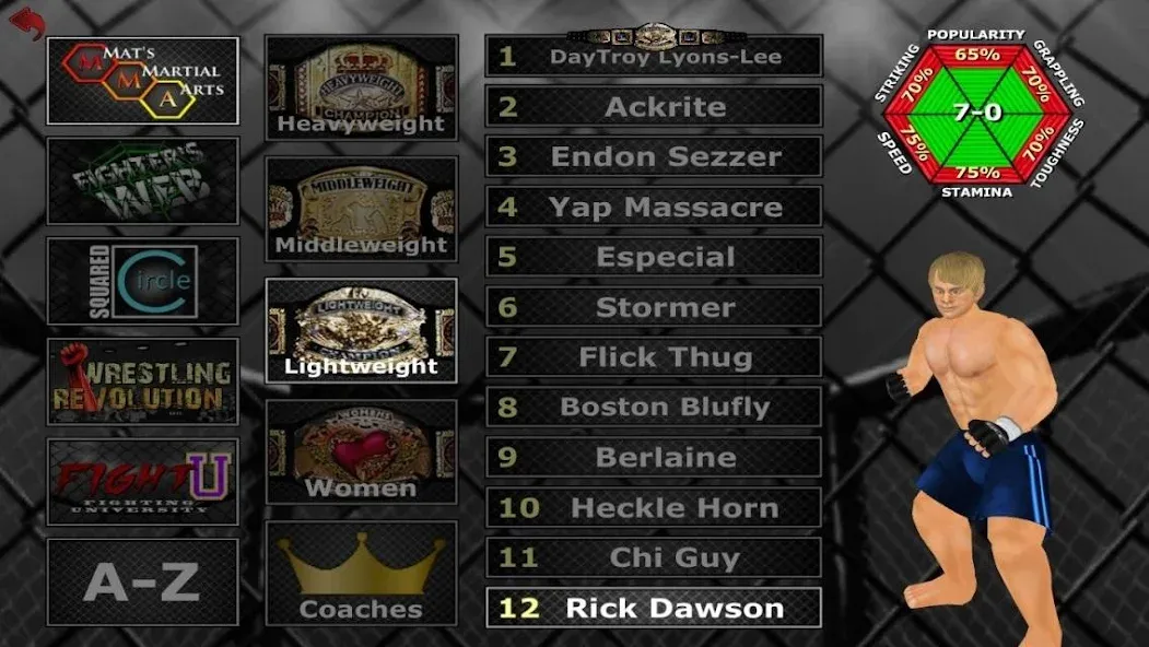 Weekend Warriors MMA (Уикенд Воорьорс ММА) [МОД: Бесконечные деньги, Монеты и Мега MOD] Screenshot 2