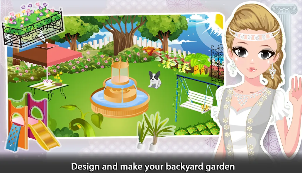 Girl Doll House - Room Design [МОД: Меню, Бесконечные монеты и Открытые уровни] Screenshot 5