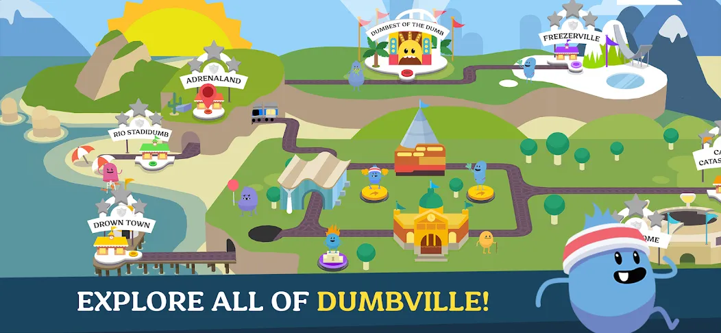 Dumb Ways to Die 2: The Games (Дамб Вэйс ту Дай 2) [МОД: Бесконечные деньги, Монеты и Мега MOD] Screenshot 1