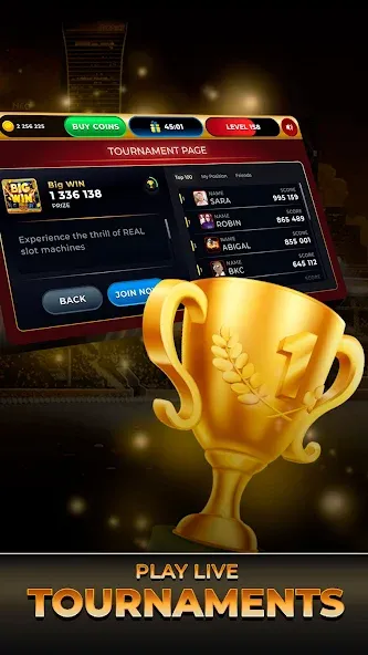 Clickfun: Casino Slots (Кликфан) [МОД: Много монет, Открытые уровни и Мега MOD] Screenshot 1