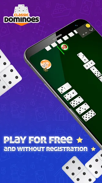 Dominoes Online - Classic Game (Домино Онлайн) [МОД: Меню, Бесконечные монеты и Открытые уровни] Screenshot 2