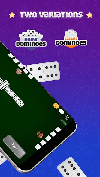 Dominoes Online - Classic Game (Домино Онлайн) [МОД: Меню, Бесконечные монеты и Открытые уровни] Screenshot 3
