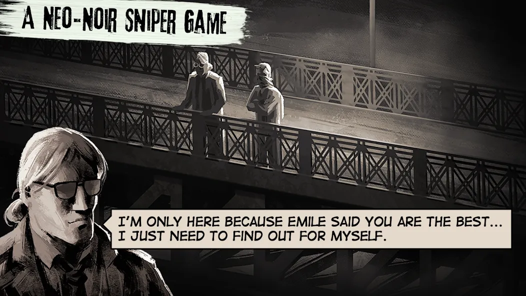 LONEWOLF (17+) A Sniper Story (ЛОУНВОЛЬФ) [МОД: Много монет, Открытые уровни и Мега MOD] Screenshot 1